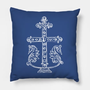 Jewels of Byzantium - Byzantine Cross Pillow