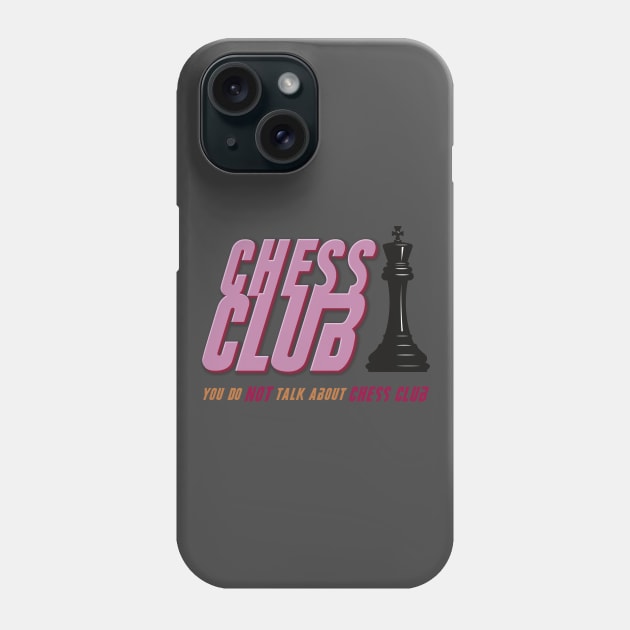 Chess Club Phone Case by CuriousCurios