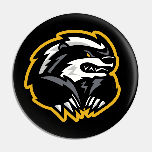 Honey Badger Pin by Johnitees