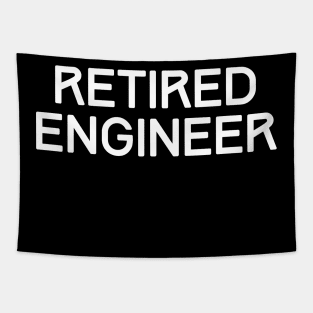 Retired engineer Tapestry