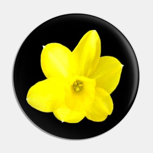 Big Bright Yellow Flower Pin