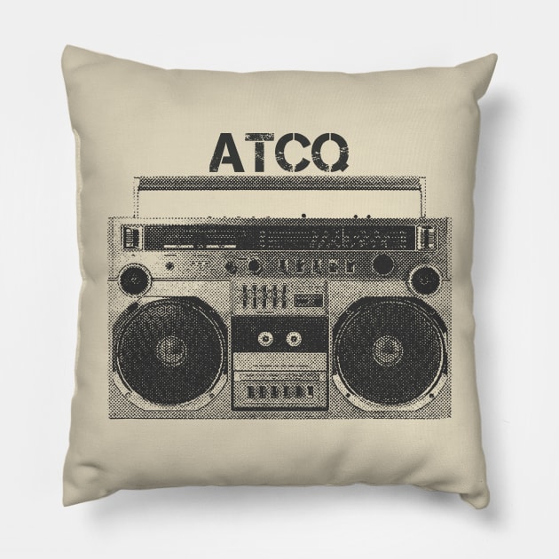 A Tribe Called Quest / Hip Hop Tape Pillow by SecondLife.Art