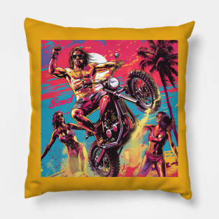 Wheelie Unfortunate Pillow