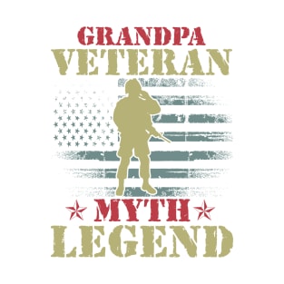 Grandpa Veteran T-shirt T-Shirt