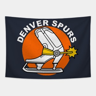 Classic Denver Spurs Hockey Tapestry