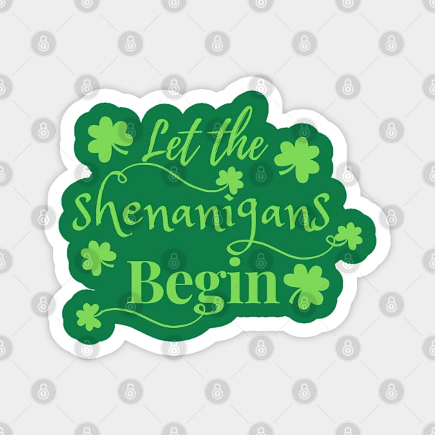 Funny st patrick day Magnet by Kenizio 