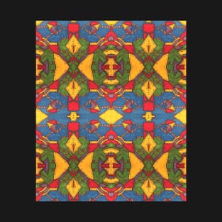 Mind Wire Pattern T-Shirt