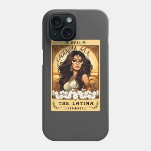The Latina Tarot Card, Latina Power Phone Case