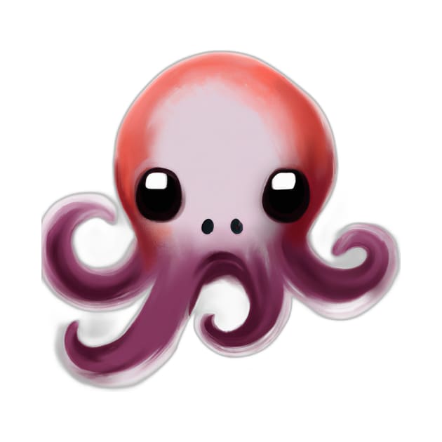 Cute Octopus Drawing by Play Zoo