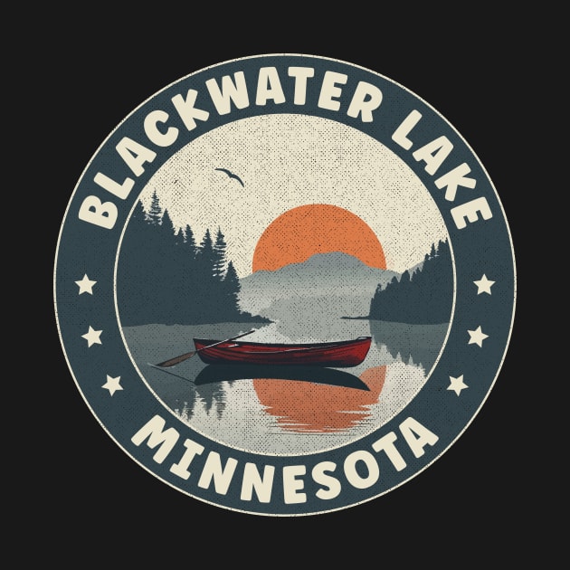Blackwater Lake Minnesota Sunset by turtlestart