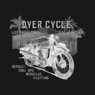 Dyer Cycle Classic Repair - in white T-Shirt