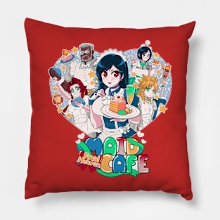 Final Heaven Maid Cafe Pillow