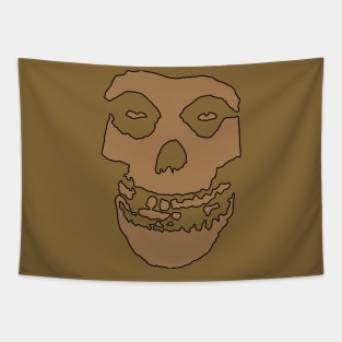 Crimson Ghost - Brown Solid Tapestry