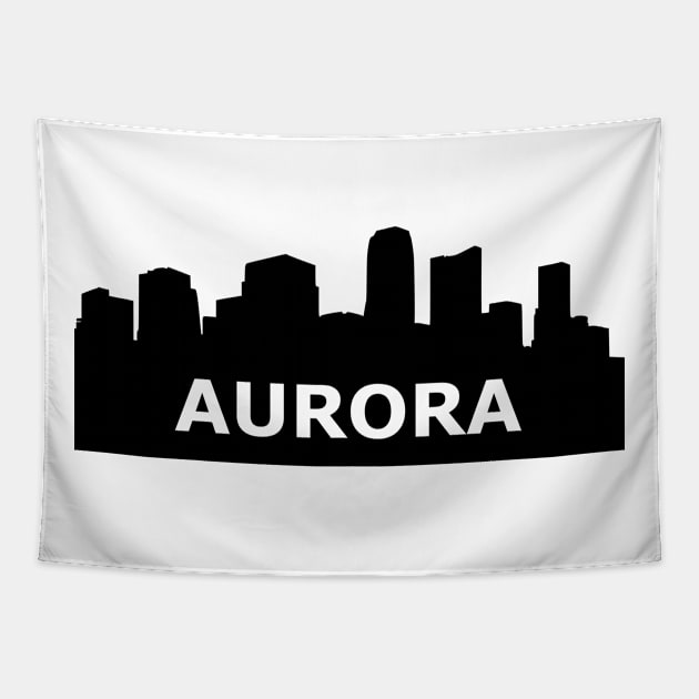 Aurora Skyline Tapestry by gulden