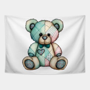 Watercolor Teddy Bear #2 Tapestry