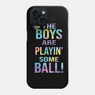 The Boys Are Playing Some Ball Phone Case