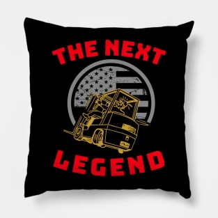 The Next Forklift Legend GR Pillow