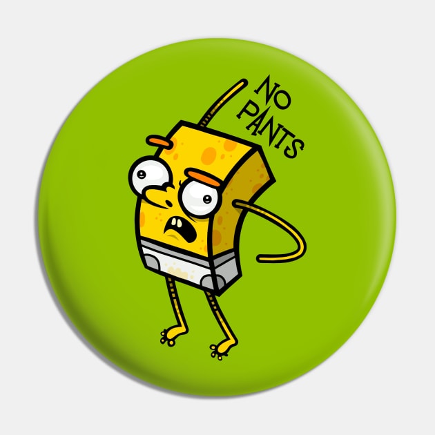 No Pants Pin by ArtisticDyslexia