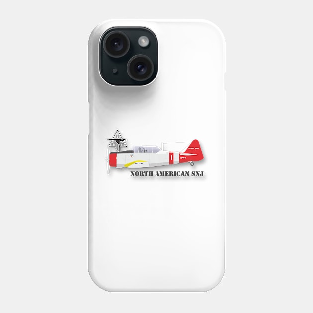 North American SNJ Phone Case by GregThompson