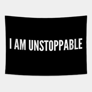 I Am Unstoppable Self Love Affirmations Tapestry