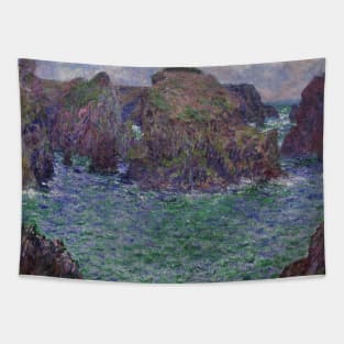 Port-Goulphar, Belle-Ile by Claude Monet Tapestry