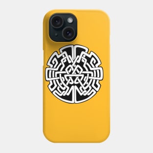 Celtic Tribal Abstract Art | Celtic Maze Interlocking Puzzle Phone Case