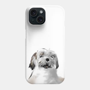 Cute Dog - Shih-Poo Des! Phone Case