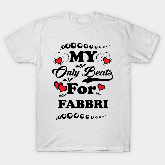 My heart beats for FABBRI Tee - Fabbri 
