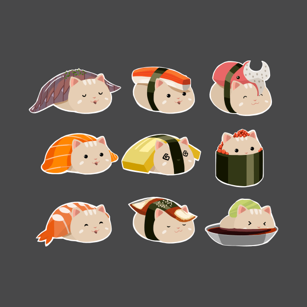 Sushi Cat by russ29