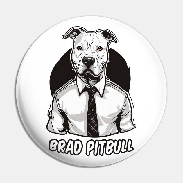 Brad Pitbull Pin by 3coo