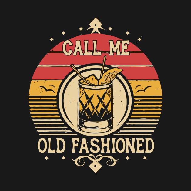 Call Me Old Fashioned Retro Coctail by Chrislkf