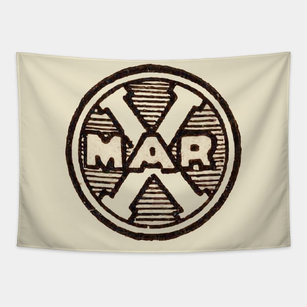 MARX Toy Logo Vintage, Distressed Tapestry by offsetvinylfilm