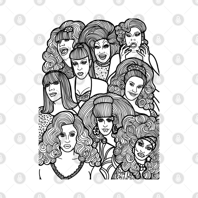 Drag ICONS by COLORaQUEEN