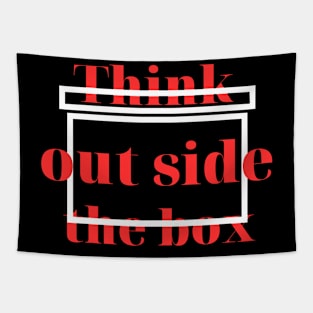 Think outside the box Tapestry