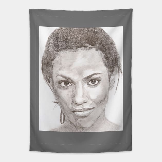 Freema Agyeman as Martha Jones Tapestry by Grant Hudson