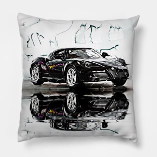 Alfisti Dreams ... Alfa Romeo 4C Pillow