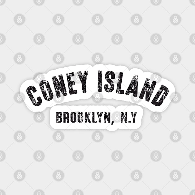 Coney Island Magnet by retropetrol