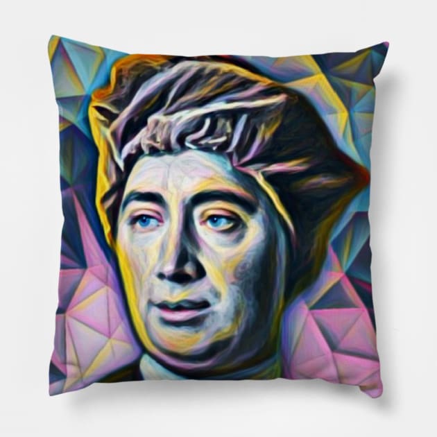 David Hume Portrait | David Hume Artwork 9 Pillow by JustLit