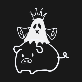 Cute Doodle Ghost T-Shirt