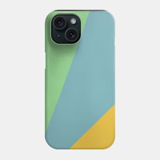 Abstract retro futuristic illustration Phone Case