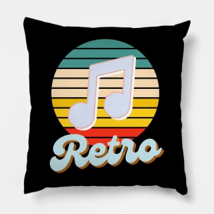 Music retro Pillow