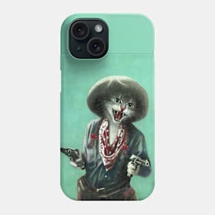 Vintage Kitten Cowgirl Phone Case