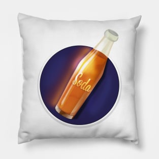 Vintage Soda drink Pillow