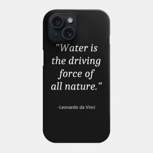 Quote About World Water Day Phone Case