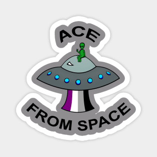 Ace From Space Alien Magnet