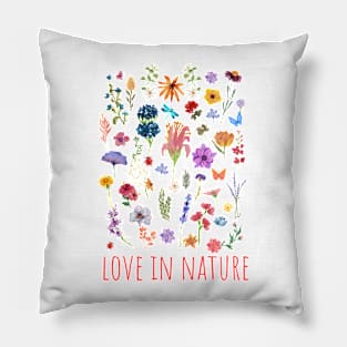 nature loves Pillow