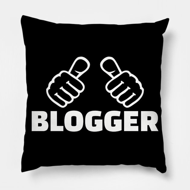 Blogger Pillow by Designzz