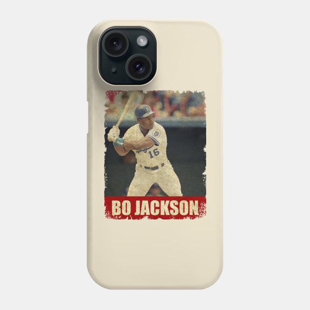 Bo Jackson - NEW RETRO STYLE Phone Case by FREEDOM FIGHTER PROD