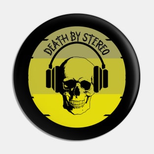 death by stereo Pin