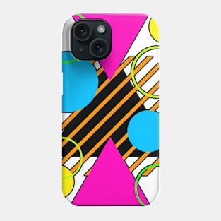 Neon Shapes Phone Case